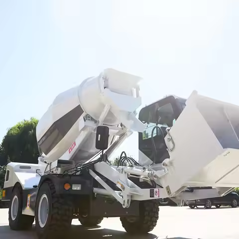 Mixers Concrete Cement Pump Truck Self Loading Concrete Cement Mixer Truck Concrete Mixer Truck with