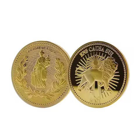 Speedy Lion Gold Coins John Wick Keanu Reeves Collection Coins Continental Hotel Room Card Movies