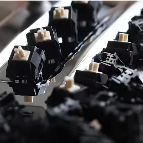Kailh MX BCP Switch OFF STUDIO 5pins Linear PA66 POM For Mechanical Keyboard Custom Switches Factory