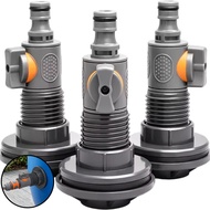 Universal 3/4 Inch Water Tank Fitting - Easy Install PVC Straight Connection Pipe Adapter