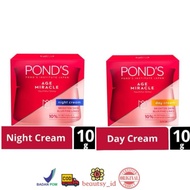 Ponds Age Miracle Day Night Cream 10g Original BPOM COD Krim Siang Malam Anti Aging Retinol Pond’s