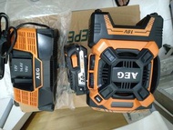 AEG BR-18C 地盤用 MP3/收音機 全套