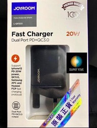 【 Joyroom 】 PD3.0+QC3.0 充電器