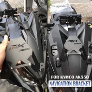 For KYMCO AK550 ak550 AK 550 AK550 New Motorcycle Accessories Front Mid Navigation Bracket GPS Mobil