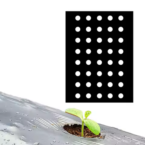 1Roll Black Mulch Film Garden Greenhouse Vegetables Membrane Agricultural Plants Mulch Seeding Plast