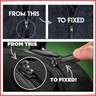 Zipper Repair Kit 6PCS Universal Zipper Fixer Kit Replacement Zipper Universal Zipper Fixer Kit Inst