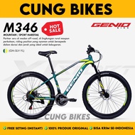 Sepeda gunung MTB 27.5 Inch Genio M 346 24 speed Shimano inner cable