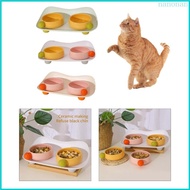 Nan 2-in-1 Pet Tableware Dogs Water  Bowl Cat  Water Dispenser Set