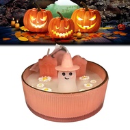 Pink Ghost Candle for Halloween Decor Scented Graveyard Theme with Unique Spooky Design
