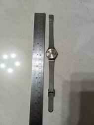 【二手衣櫃】瑞士名錶 浪琴 LONGINES 女錶 優雅款式 不鏽鋼錶帶 編織精鋼錶帶 瑞士製造 古董錶 1121231