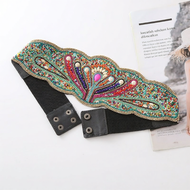 Ethnic Style Wide Belt