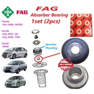 ( FAG ) Absorber Bearing -Toyota Vios 2008- NCP93 &Honda City 2003- SEL/TMO/JAZZ GD5 & Suzuki Swift 