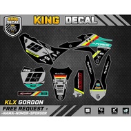 Decal KLX GORDON DECAL KLX BF DECAL KX 85 KLX OLD KLX S DECAL KX CUSTOME DECAL STRIPING 21