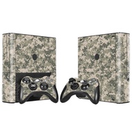 (MQ new style)Camo GAME ACCESSORIES  Decals Sticker For Xbox 360 E Game Console And Controller Skin TN-Xbox360E-0265 Cases and Covers
