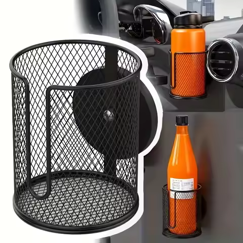 1 Pack Heavy-Duty Magnetic Car Cup Holder with N38 Super Magnet, Anti-Slip for Vehicles, 8.38cm Inne