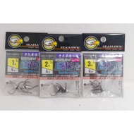 SEAHAWK SEPIT BIU LEADED Prawn Hook <MATA MAUT>