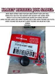 KARET RUBBER JOK SADEL BEAT CRF 150 GENIO PCX SCOOPY SPACY STYLO VARIO HONDA 77215-KW7-900 ORIGINAL