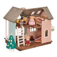 【★limited to Japan★Sylvanian Families】〈Christmas Holiday Lodge with reindeer friends〉Japan Set of reindeer boy, reindeer girl, furniture and Christmas tree シルバニアファミリートナカイきょうだいとクリスマスホリデーロッジ