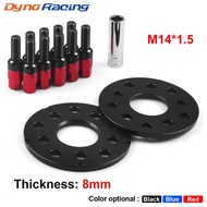 8mm. PCD 5X100 5X112 CB 57.1mm Adapter Wheel And M14*1.5 Ball Bolt