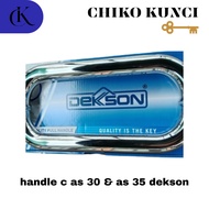 Handle c as 30 & as 35 dekson