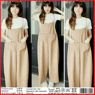 Jumpsuit Fashion Wanita Murah JS Overal Cream VOS