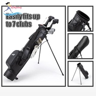 [Whweight] Golf Stand Bag Golf Clubs Bag Nylon Wear Resistant Golf Bag Holding 7 Clubs