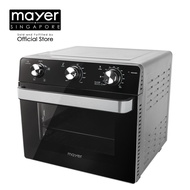 Mayer 24L Airfryer Oven MMAO24 / Double Glass Door/ Adjustable Temperature/ Convection Oven/ 5 Function/ Suit for 10-15pax/ Healthier/ Less Oil/ Smokeless/ Hassle Free/ Gathering/ 1 Year Warranty