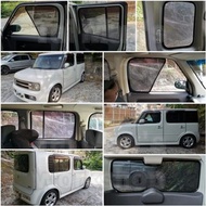 Nissan Cube Z11 Z12 全車濾光窗網太陽擋