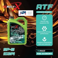 TRIMOLYX ATF SP III SP3 / D3-SP 4L FULLY SYNTHETIC AUTOMATIC TRANSMISSION FLUID OIL MINYAK HITAM GEA