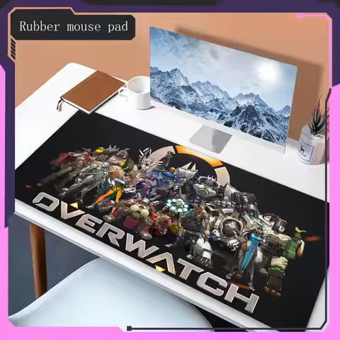 Hot Selling Items Overwatch Mouse Pad Animation Mouse Pad Game Accessories Desktop Hot Selling Mouse