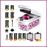 Veggie Chopper Safe Detachable Comfortable Grip Onion Chopper Dicer Kitchen Gadgets for Salad Carrot