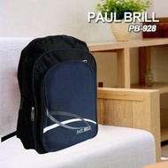 【PAUL BRILL】輕薄款 深藍 後背包 PB-928