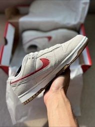 【🔥雙層Swoosh】Nike Dunk Low SE “85” 休閒板鞋 女款 灰白紅 雙層Swoosh