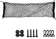 Car Trunk Net for Suzuki SX4 S Cross 2013-2022 YB YC ThickNylon Cargo Net with Hooks and Screws Stro