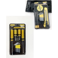 HS 9-piece L-Wrench Screwdriver Tool Set Socket Wrench Set/