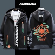 Genshin อิมแพค Kazuha ชุดคอสเพลย์แขนยาวเสื้อแจ็กเก็ตแฟชั่นใส่ได้ทั้งชายและหญิงเสื้อสเวตเชิ้ตมีฮู้ดพร