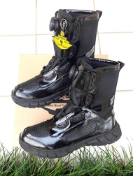SEPATU PDL BOA JARING TAWON TALI PUTAR MENGKILAP JUAL SEPATU PDL BOA TALI PUTAR