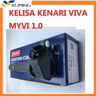 XM (   )  DENSO for KELISA KENARI MYVI 1.0 VIVA 660 ,850 ,1.0, ELITE #IGNITION PLUG COIL ( 90048-521