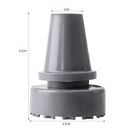 1PC Walking Aid Cane Getah Tapak Tongkat Kaki Patah Sakir Excident Jalan Crutch Replacement Rubber L
