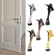 [szlztmy1] Garage Door Stop with Pedal, Easy to Install, 10mm Rubber Tip, Zinc Alloy, Durable, 14cm 