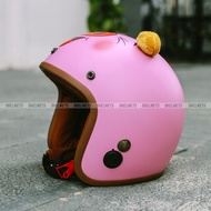 Helmets 3 / 4 - Xpro - Pink Pig