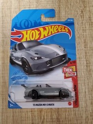 【Mazda mx5 miata】全新風火輪灰色萬事德“mx5"超跑合金模型玩具車 grey color 2015 hotwheels mazda mx-5 miata roadster diecas