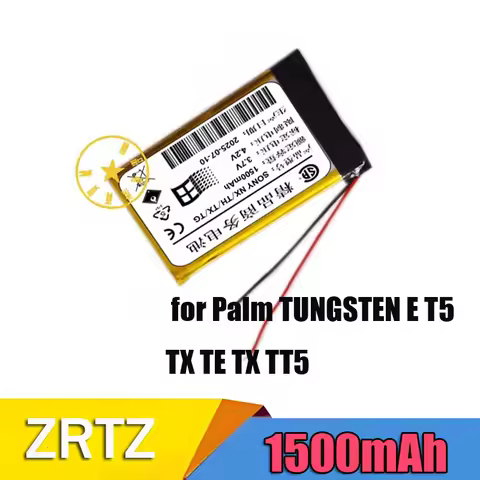 ZRTZ New 1500mAh Battery for Palm TUNGSTEN E T5 TX TE TX TT5