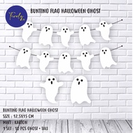 Halloween Flag Bunting | Bunting Flag Ghost | Garland Ghost | Ghost Banner | Halloween Banner