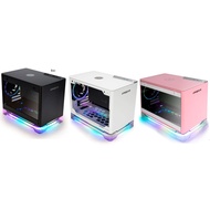 Case&PSU Mini-ITX InWin A1 Plus RGB 650W POWER SUPPLY Tempered Glass White Black Pink