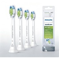 for Philips Sonicare W2 Optimal White Replacement Brush Heads 4 Pack HX6064, Whitening Sonic Toothbr