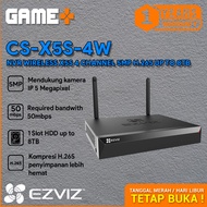 EZVIZ CS-X5S-4W NVR WIRELESS X5S 4 CHANNEL 5MP H.265 UP TO 8TB