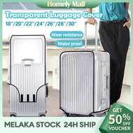 Transparent Luggage Cover PVC Waterproof Usable Travel Suitcase Cover Universal 18-30inch Luggage Pr