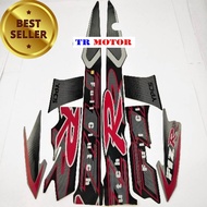 - Striping Sticker Polet List Motor Yamaha Fizr F1zr Fiz r Black Grey 2002 Standard Body