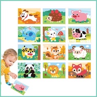 Foam Sticker Books Sticker Puzzle 3D Handmade Eva Game Various Themes Sticker Puzzle Game For Teache